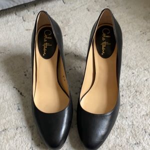 Cole Hann black Nike Air Pumps